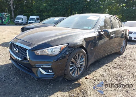 2018 Infiniti Q50 3.0T Luxe from USA, damaged, VIN JN1EV7AR0JM430864
